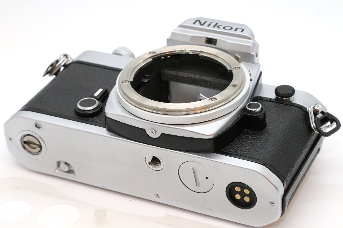 極上品 Nikon FM シルバー 一眼レフイルムカメラ ボディ 箱/説明書付き（シリアルナンバー合致）の画像6