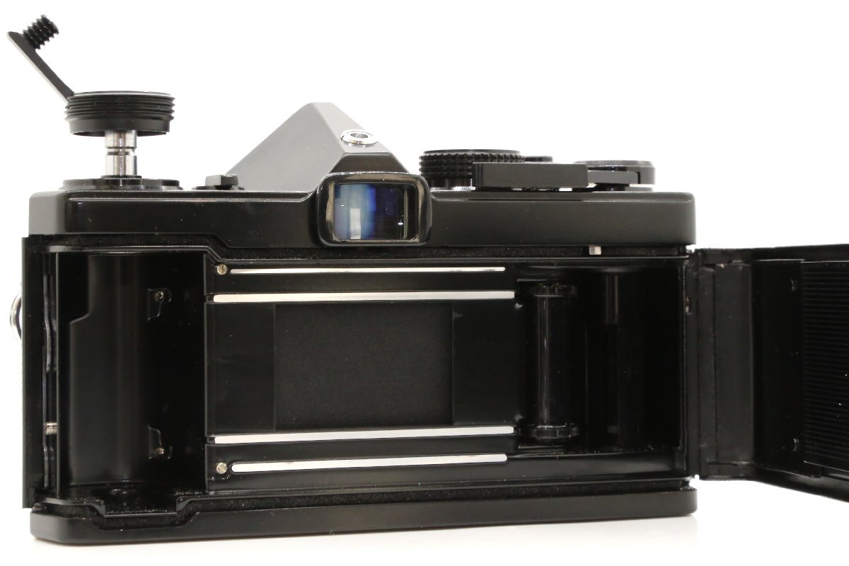 良品 OLYMPUS OM-1 MD ブラック 一眼レフイルムカメラ OM-SYSTEM G.ZUIKO AUTO-S 50mm f1.4 標準 単焦点 プライム マニュアルレンの画像5