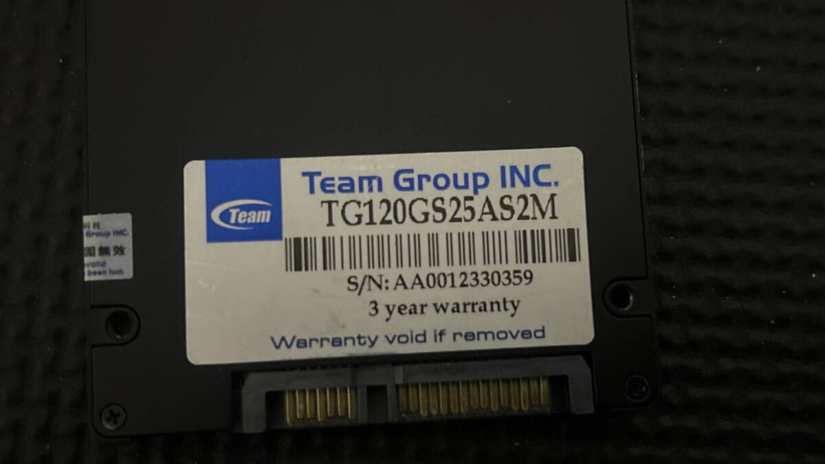 240GB 使用4610時間 SanDisk SSD PLUS おまけTeam XS2 SSD 120GB 送料無料の画像6