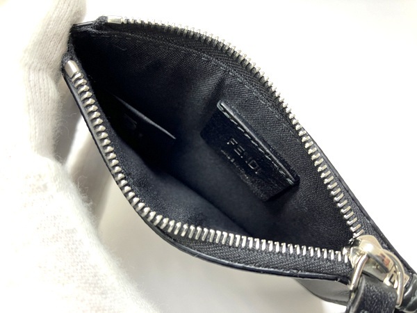 FENDI フェンディ ズッカ スモール コイン カード ポーチ カード FENDI フェンディ ズッカ スモール コイン カード ポーチ カード