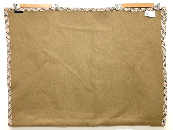 【★即決★】BURBERRY LONDON バーバリー 毛布 ウール100％ 140cm×200cm 西川産業 WOOLMARK_画像6