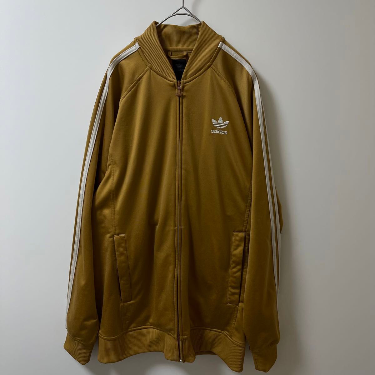 90s 2XL】アディダス刺繍トラックジャケット古着ジャージトップ 90s 2XL】アディダス刺繍トラックジャケット古着ジャージトップ