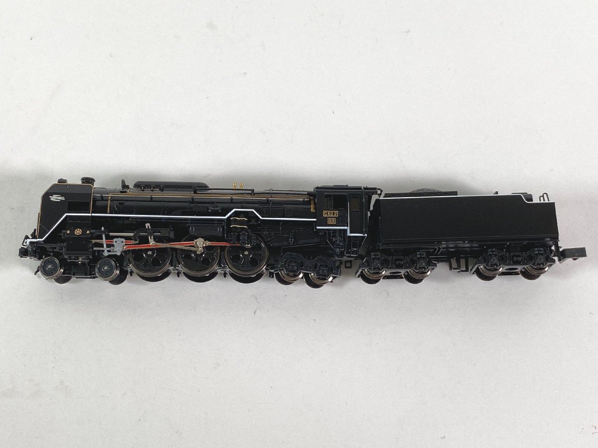 7-55* N gauge KATO 2017-9 C62 2 plum small . machine district 1972 steam locomotiv Kato railroad model (ajc)