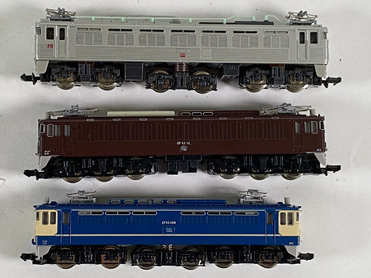 8-162＊Nゲージ TOMIX 電気機関車まとめ EF81 EF62 EF65 トミックス 鉄道模型 まとめ売り(asc)の画像3