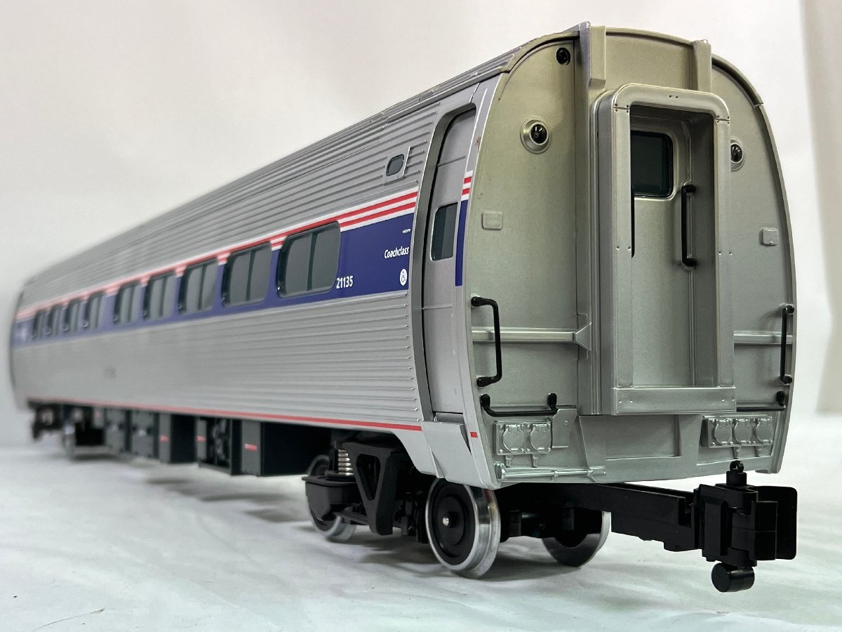 9-125■Gゲージ LGB AMTRAK Coachclass 21135 外国車両 別箱 鉄道模型 同梱不可(asc)_画像2