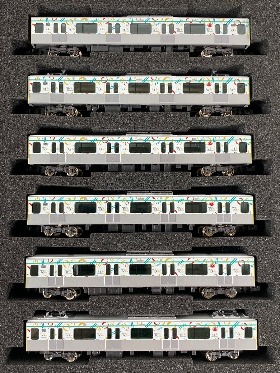 7-21* N gauge GREENMAX 50730 Tokyu electro- iron 2020 series ( Tokyu group ..100 anniversary commemoration to rain ) increase . for interim car 6 both set railroad model (ajt)