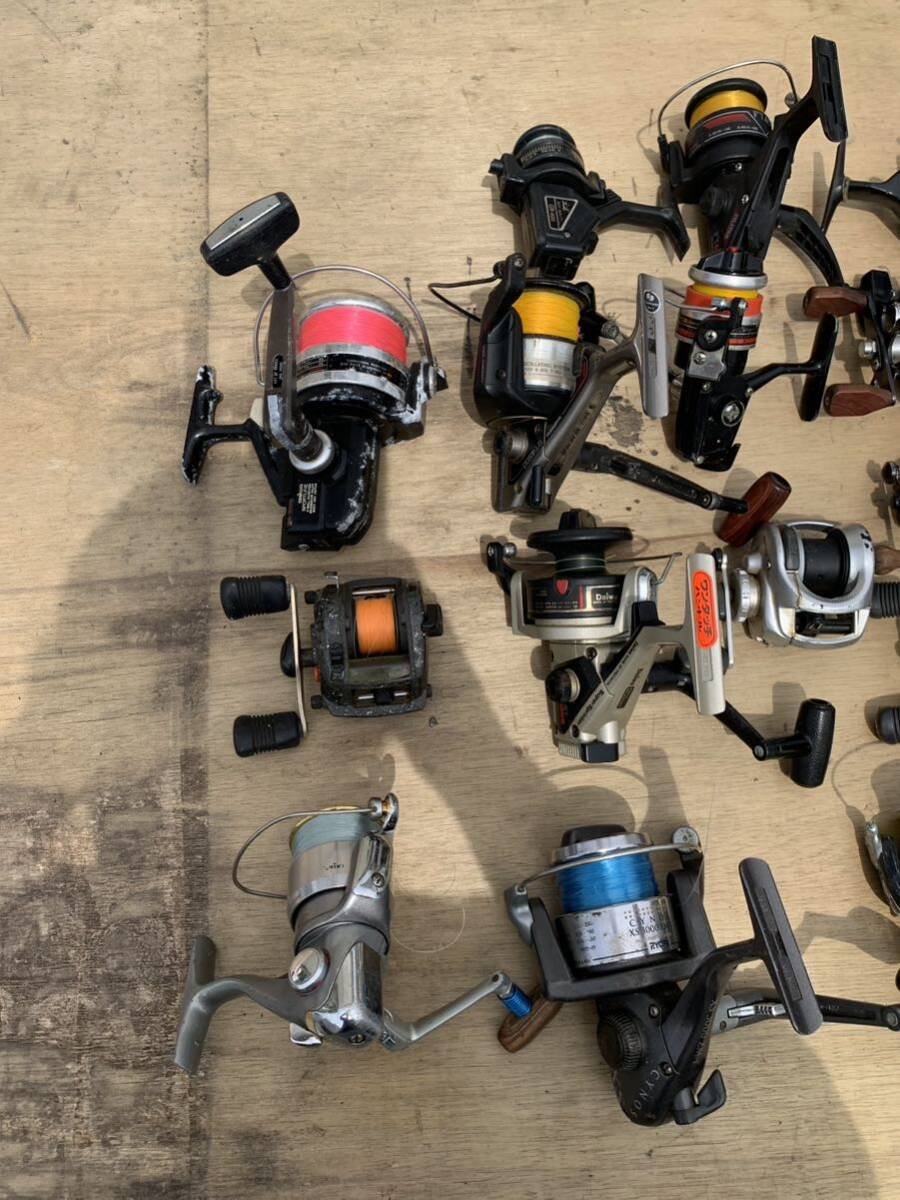 ビンテージリール まとめ売り 激安1円スタート 売り切りです ダイワ SHIMANO DAIWA リール RYOBI フィッシング 全て発送しますの画像5