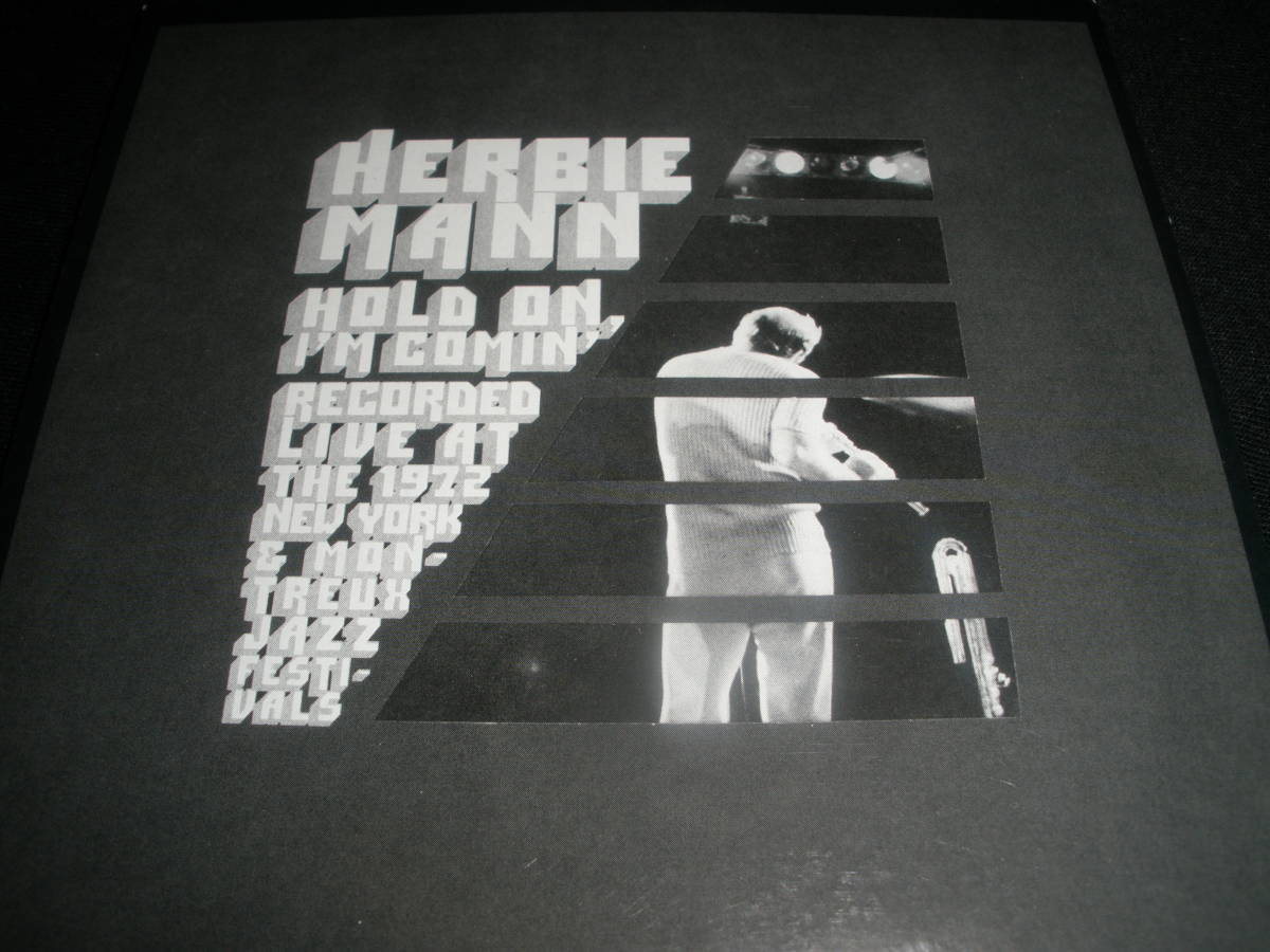 ハービー・マン ホールド・オン モントルー ニューポート ライヴ メンフィス・アンダーグラウンド 紙 美品 Herbie Mann HOLD ON,I'M COMIN'の画像1