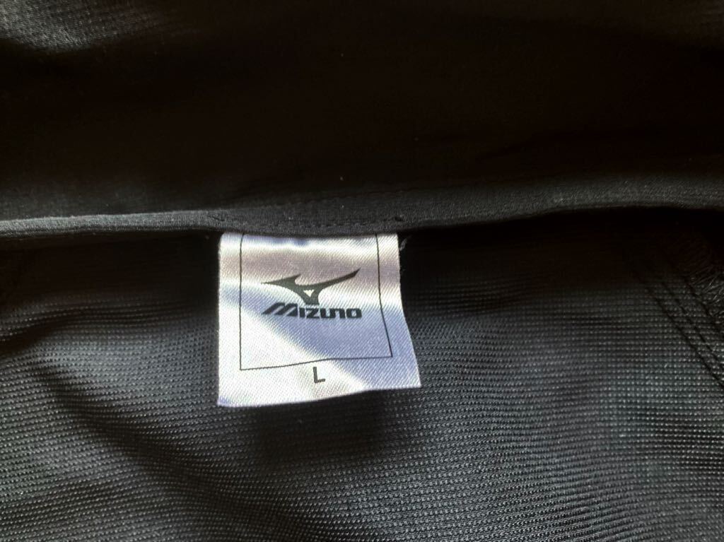MIZUNO ミズノ メンズ ジャケット Lサイズ 黒 ウインドブレーカー ウィンドブレーカー トラックジャケット スポーツウエア 上 ブラック Vの画像8