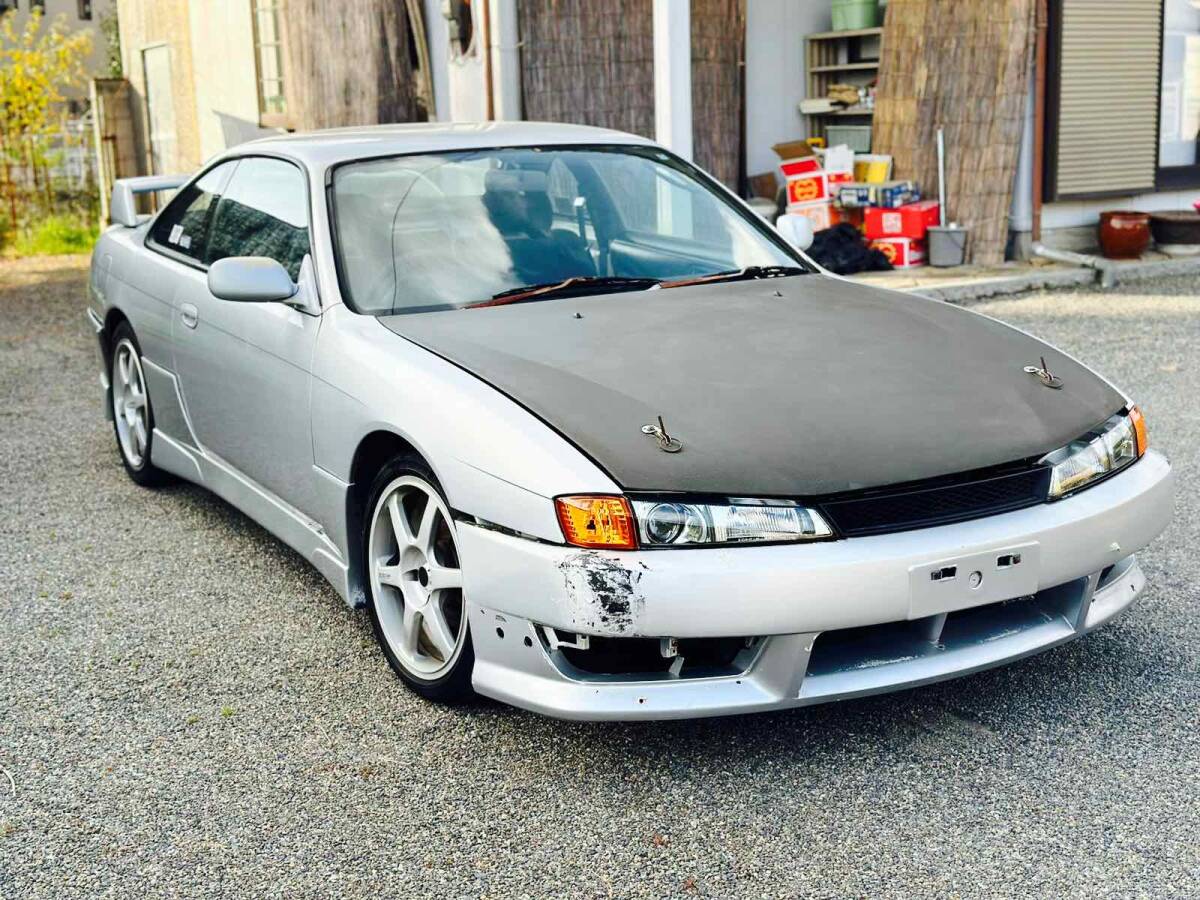 平成10年　シルビア S14改　Q's‐SE ダイヤセレクションⅡ 　5速MT　難あり　_画像1