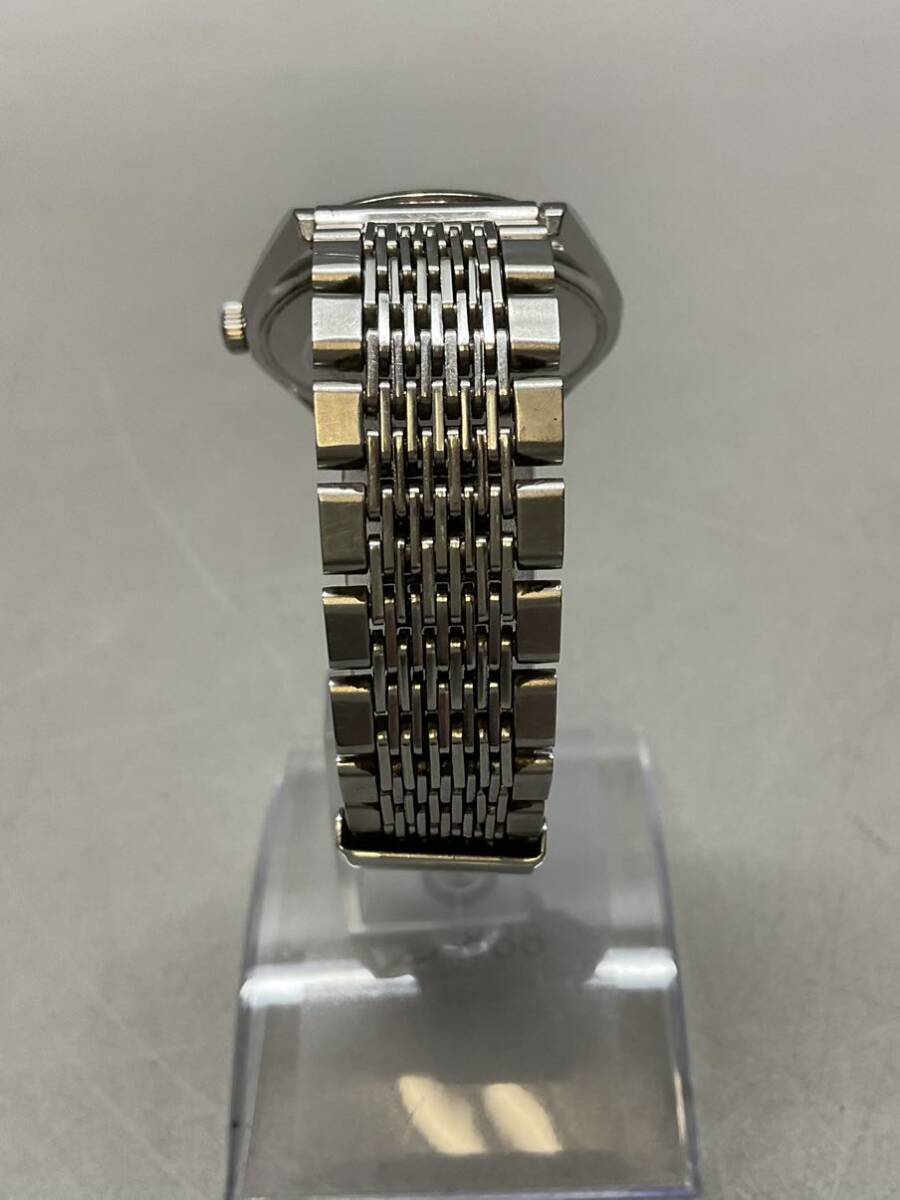 13 ジャンク SEIKO セイコー 5606-7040 LM ロードマチック 23JEWELS シルバー文字盤 デイデイト 自動巻き メンズ 腕時計の画像6