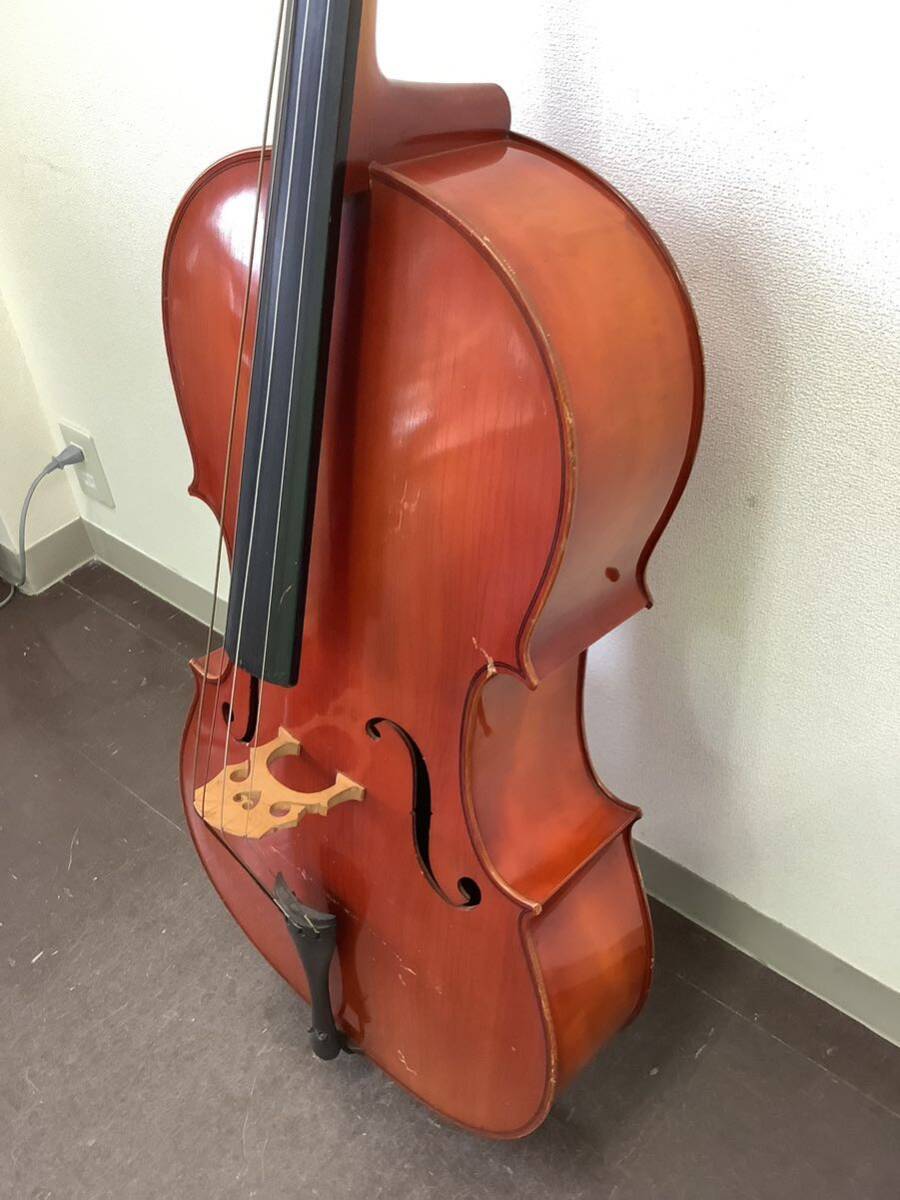 日本製 チェロ SUZUKI VIOLIN cello 4/4 Anno.1974 No.72 鈴木バイオリンの画像6