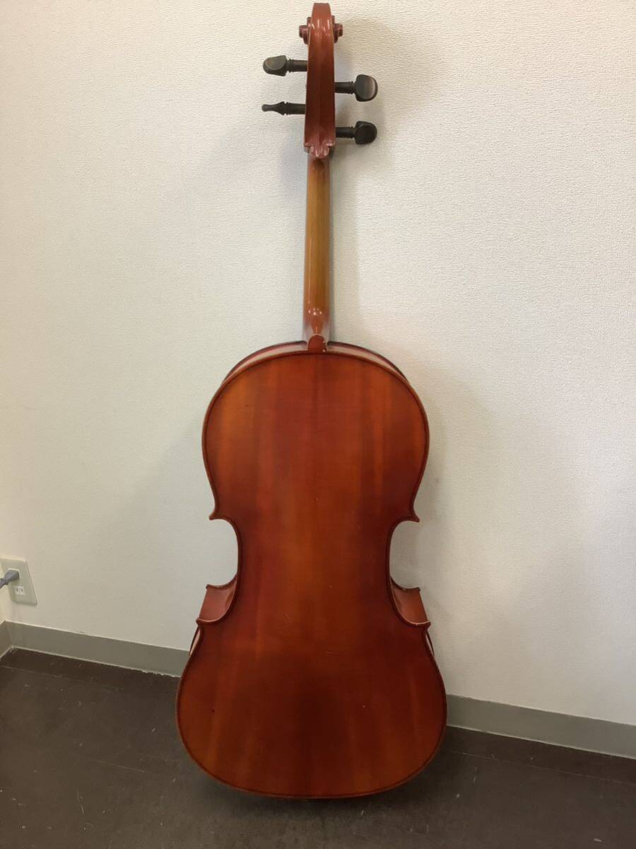 日本製 チェロ SUZUKI VIOLIN cello 4/4 Anno.1974 No.72 鈴木バイオリンの画像2