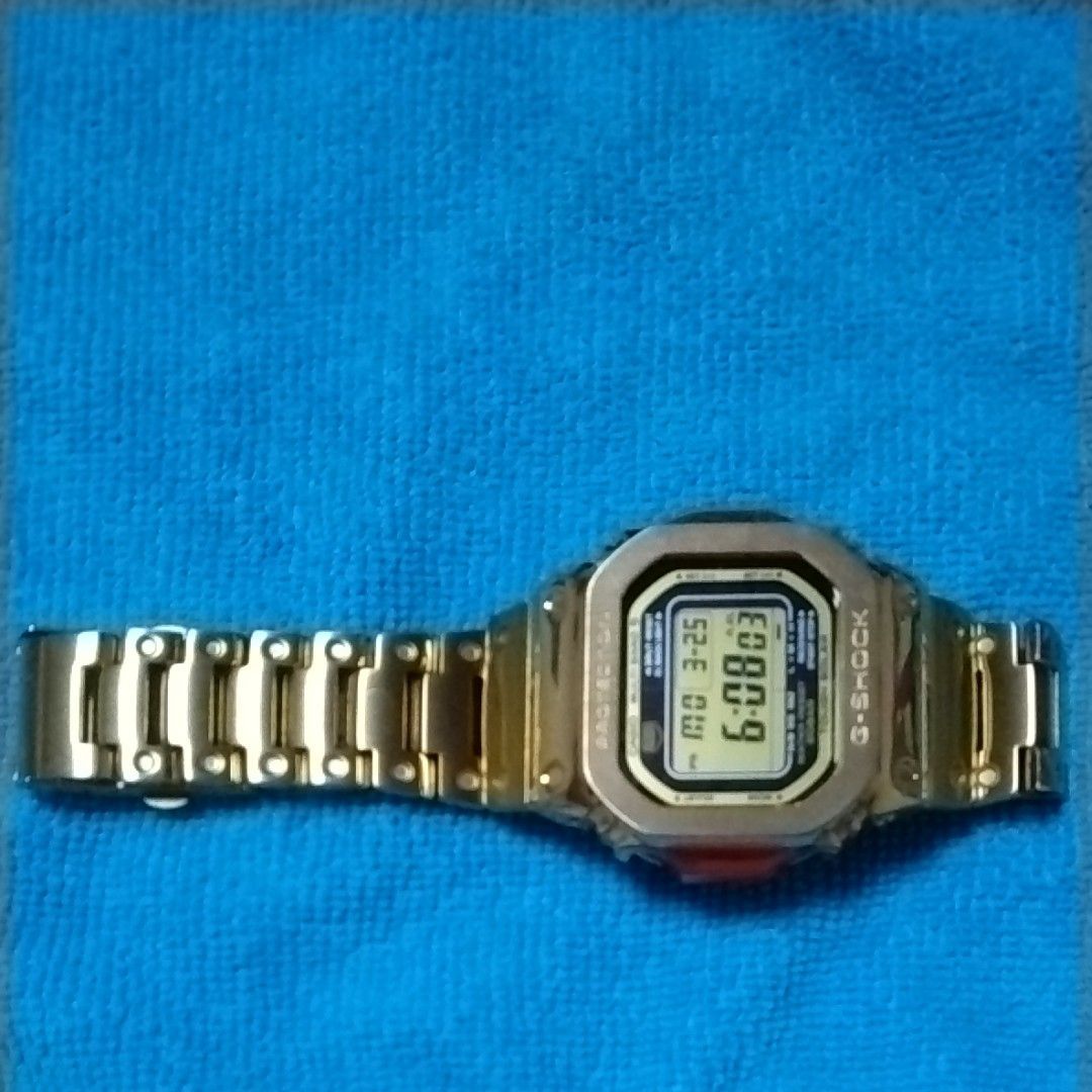 G-SHOCK(25周年記念モデルGW-M5625Eタフソーラー時計) ゴールド G-SHOCK(25周年記念モデルGW-M5625Eタフソーラー時計) ゴールド
