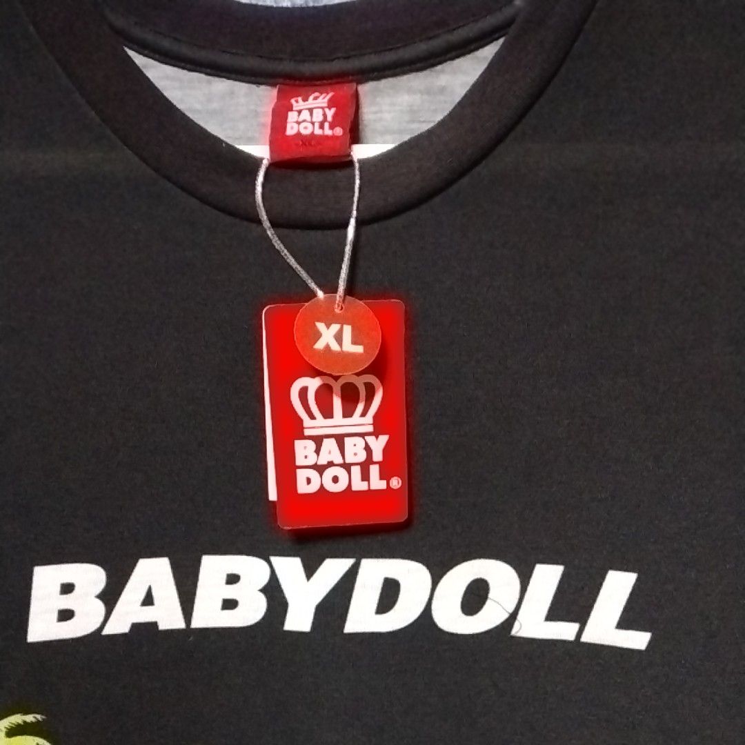 新品タグ付き　BABYDOLL超高性能Tシャツ　　XLサイズ   ドライ　最安値　全品価格相談受けません。超激レア