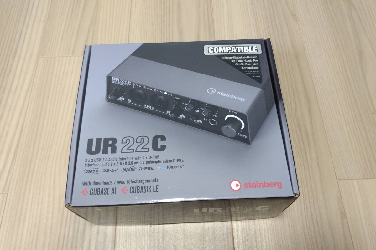(新品同様) STEINBERG スタインバーグ UR22C USB3 オーディオインターフェイス (送料無料)の画像6