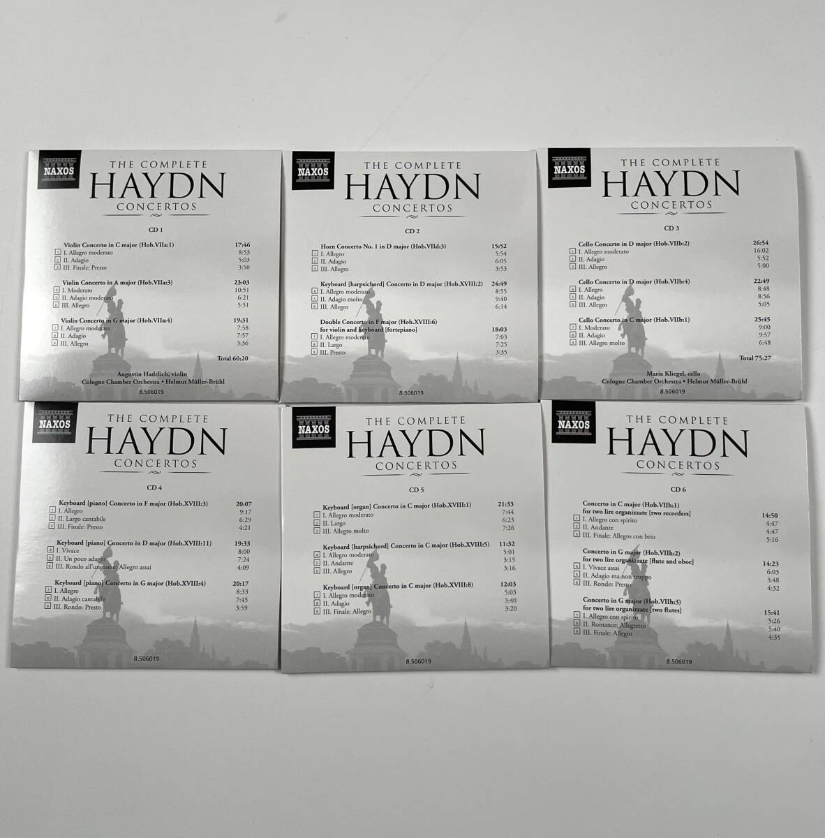 ハイドン協奏曲全集/6CD/THE COMPLETE HAYDN CONCERTOS/中古CDの画像4