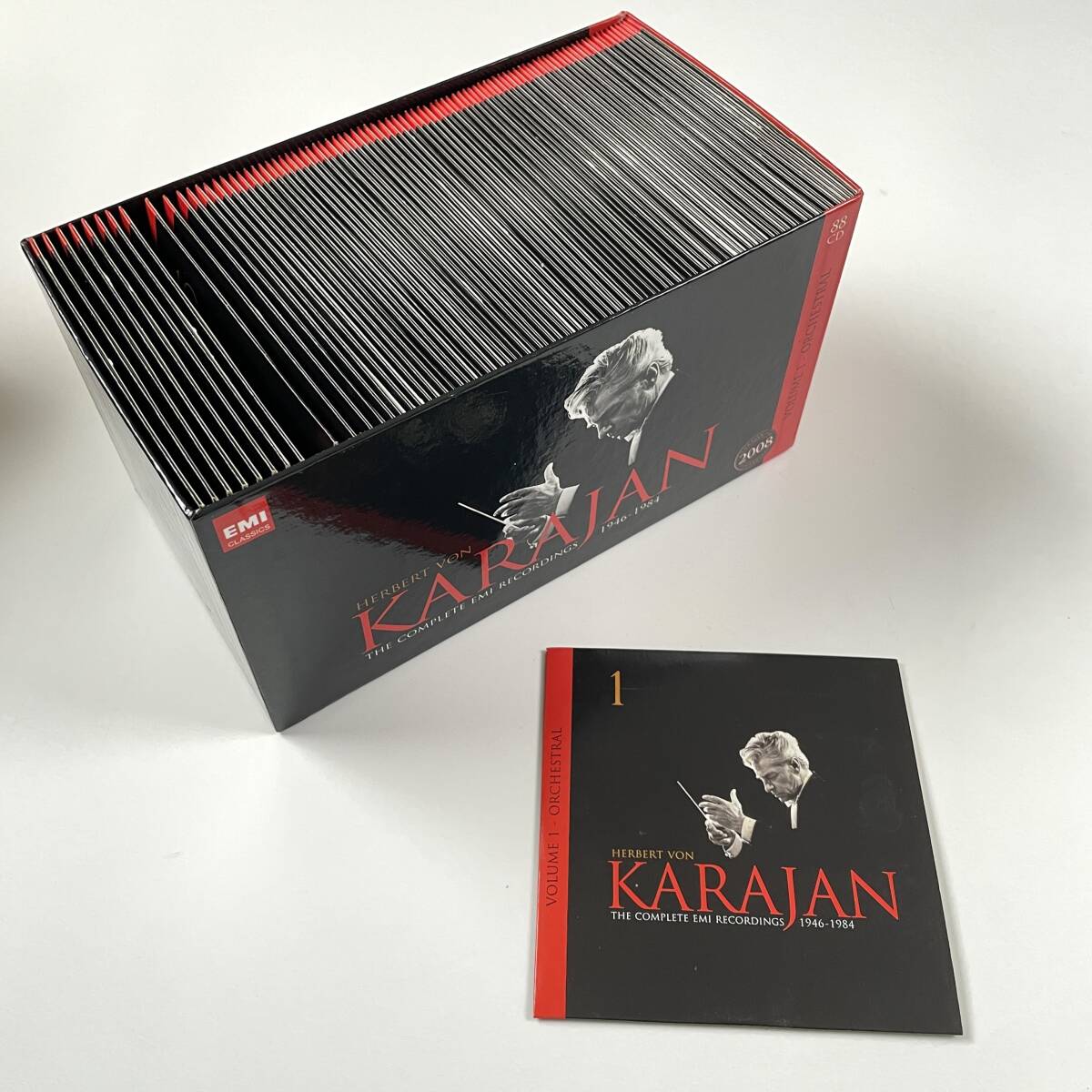 ヘルベルト・フォン・カラヤン/KARAJAN/コンプリートEMIレコーディングス第1集/THE COMPLETE EMI RECORDINGS 1946-1984/88CD/中古CDの画像2