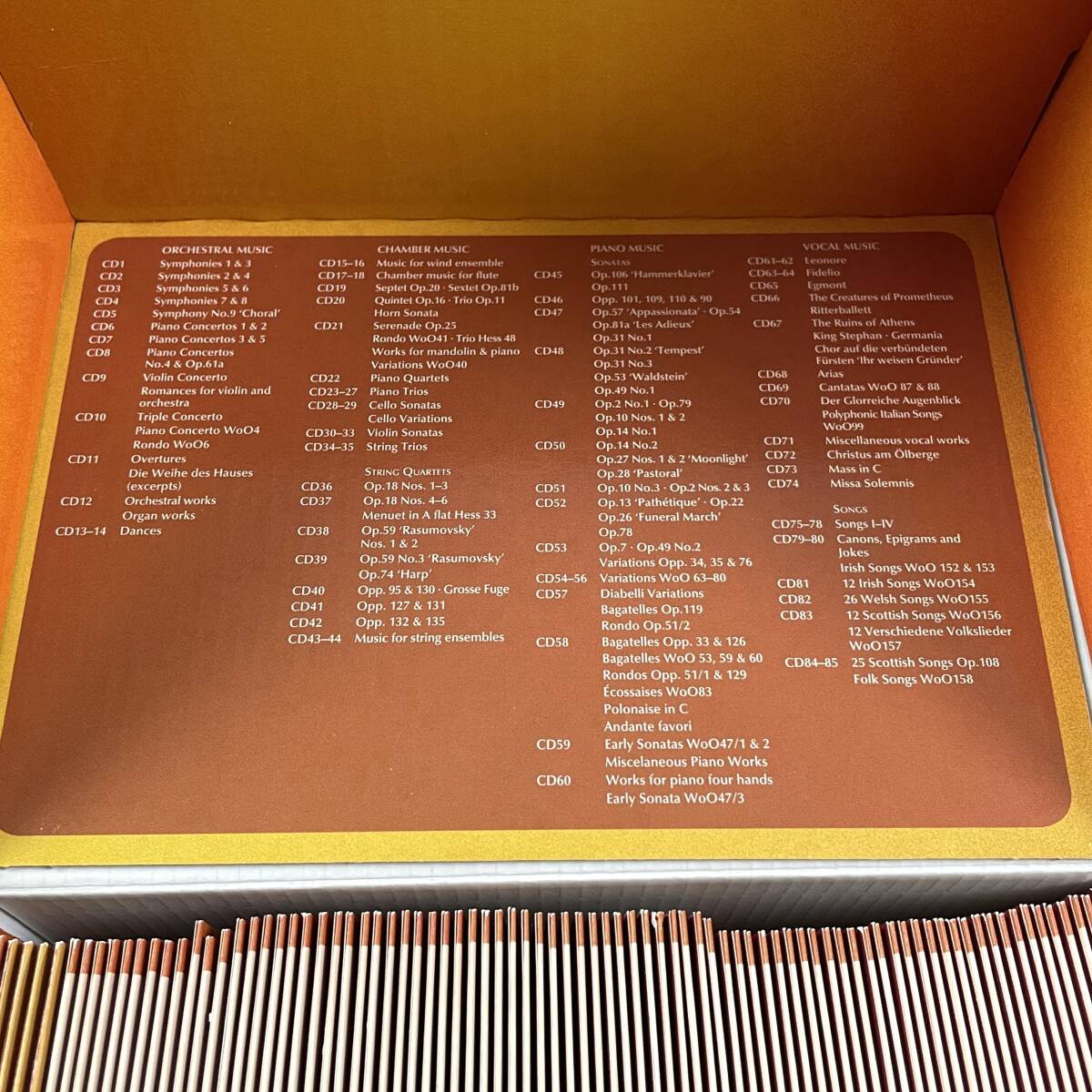 ベートーヴェン作品全集/85CD/BEETHOVEN Complete Edition/中古CDの画像4