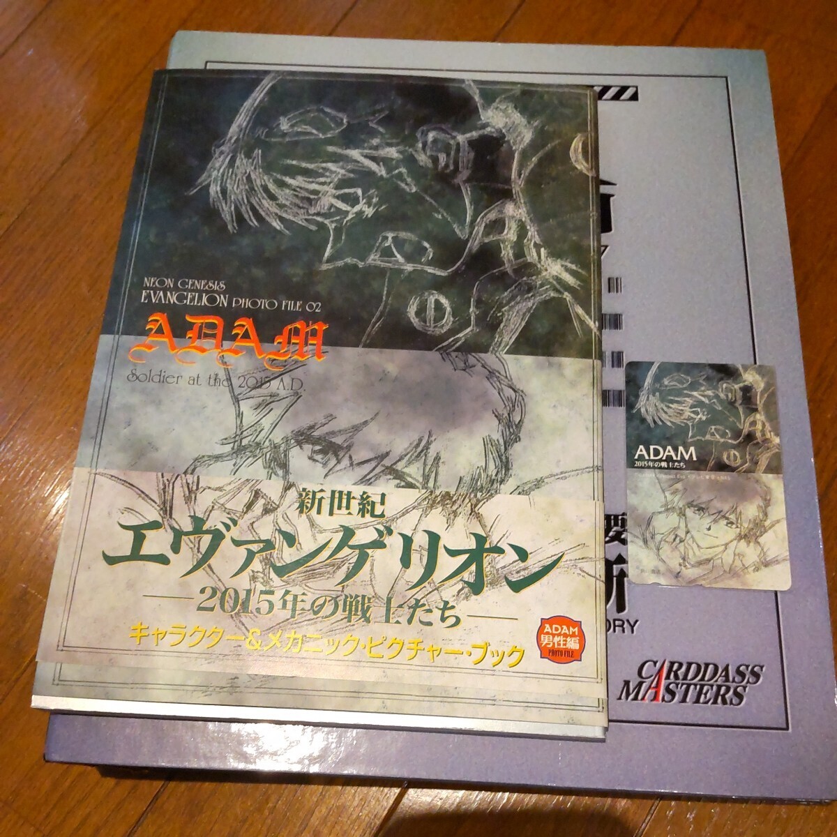 新世紀エヴァンゲリオン テレホンカード 抽選プレゼント100名限定 カオル シンジ ADAM 2015年の戦士たち テレカの画像1