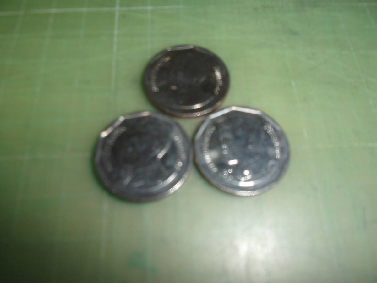 タイ5バーツ硬貨×3枚（2022年）_画像2