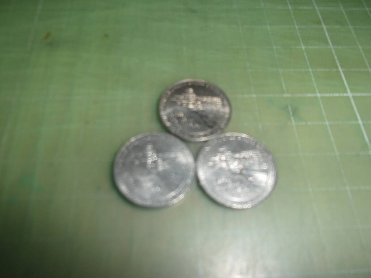 アメリカ5セント硬貨×3枚（2005年Ｐ）_画像1
