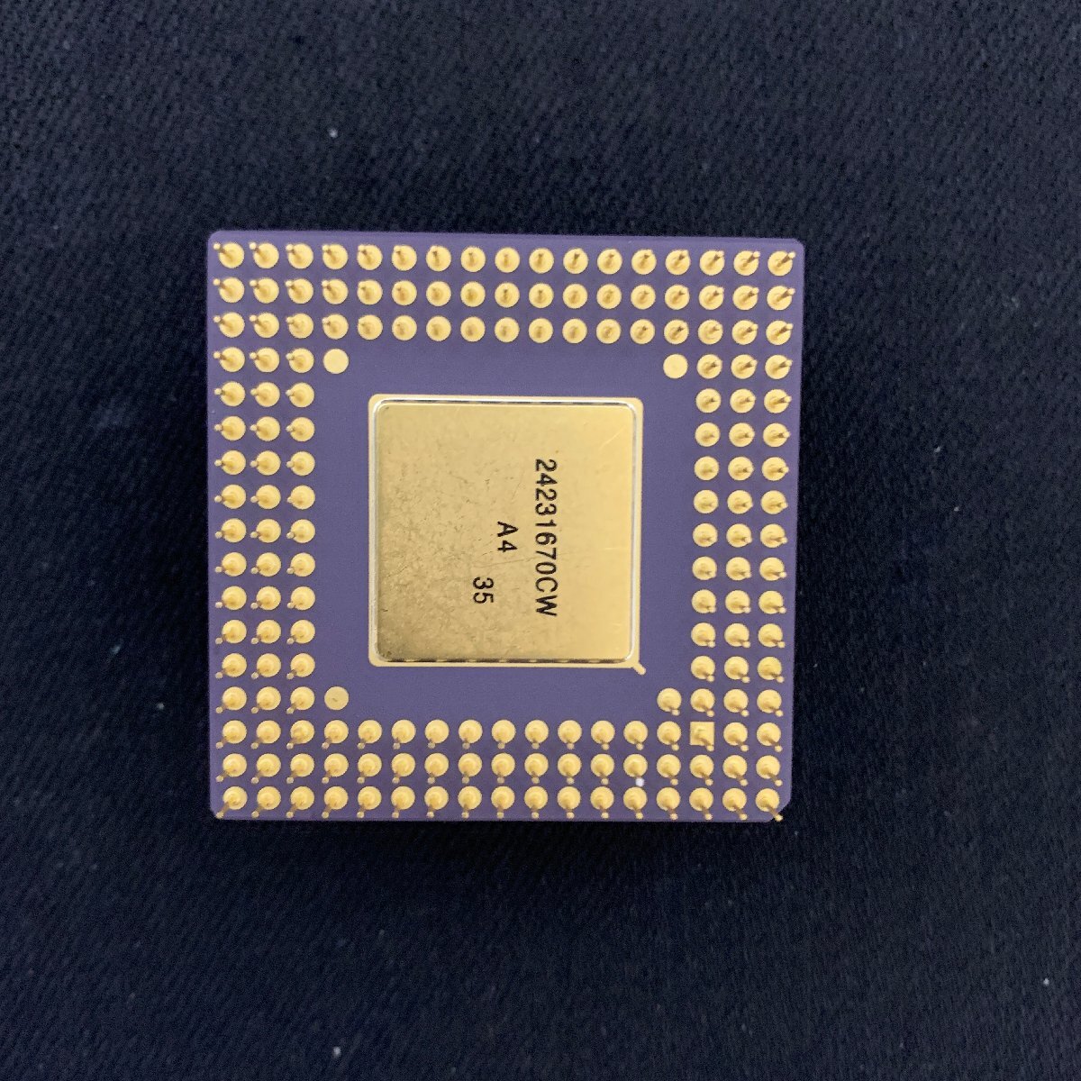 L012 Intel オーバードライブプロセッサ DX4ODP100 SZ957 Ver 1.1 動作確認清掃済の画像2