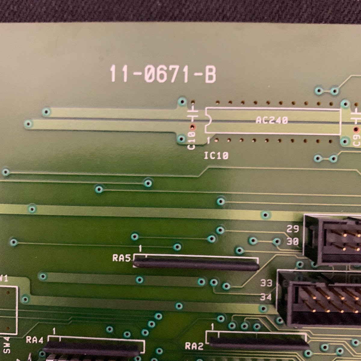 L013 SAFRONIC 11-0671-B 1MBインターフェイスボード 動作確認済の画像4