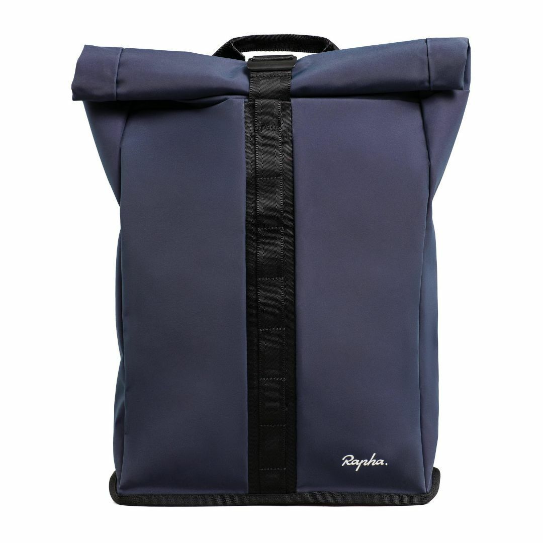 Rapha Roll Top Backpack 25リットル ネイビー/ピンク 未使用 送料￥1100よりの画像1