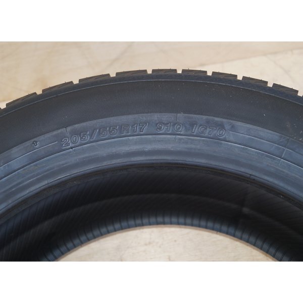 中古 未使用 スタッドレスタイヤ ヨコハマ アイスガード セブン YOKOHAMA iceGUARD 7 iG70 205/55R17 91Q 即決 4本の場合送料込\60,800_画像2