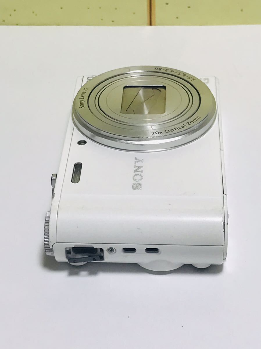 SONY ソニー Cyber-Shot DSC-WX300 コンパクトデジタルカメラ 固定送料価格 2000 ホワイト _画像8