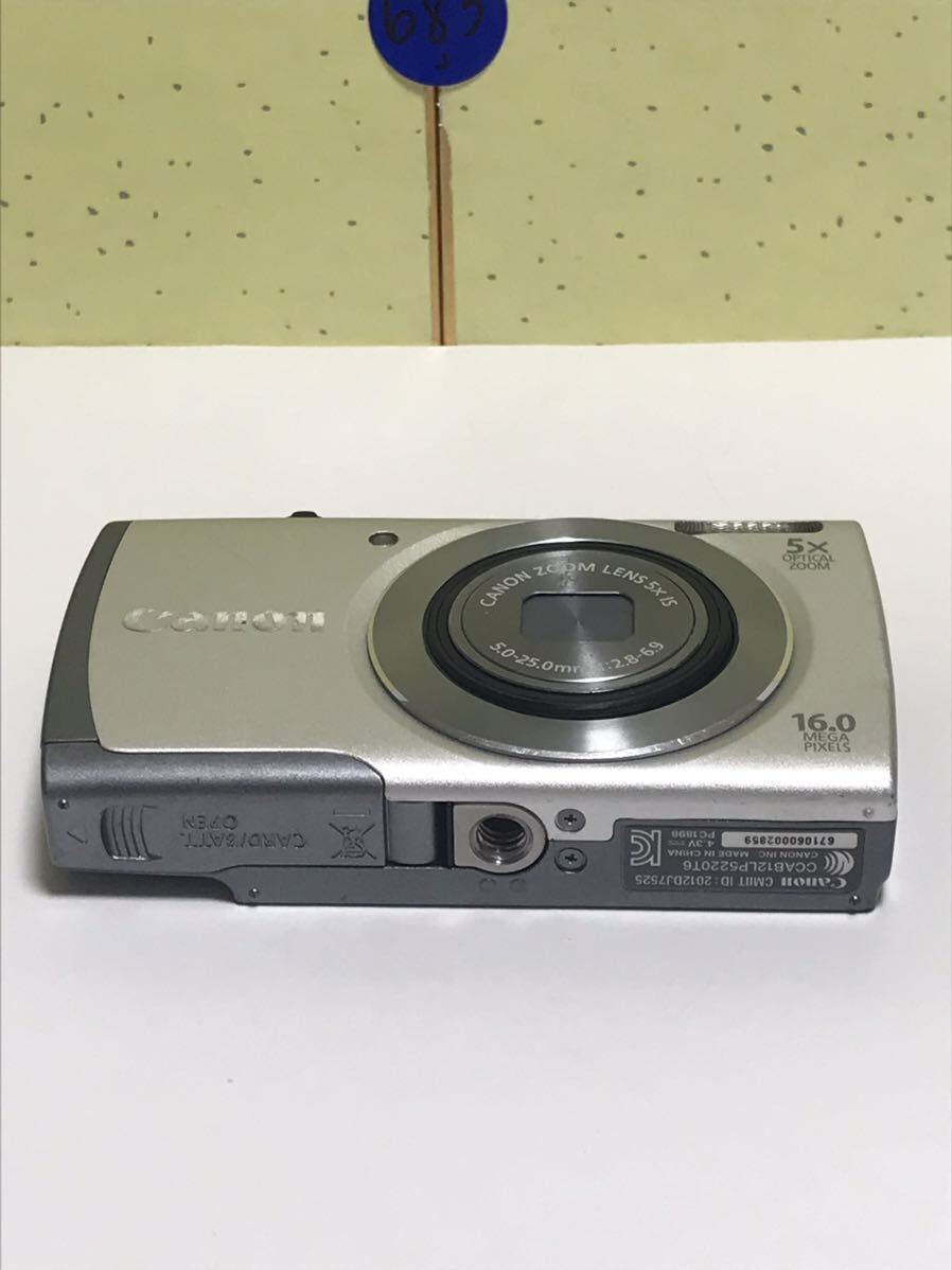 CANON キヤノン PowerShot A3500 IS コンパクトデジタルカメラ PC1898 16.0 MEGA PIXELSの画像5
