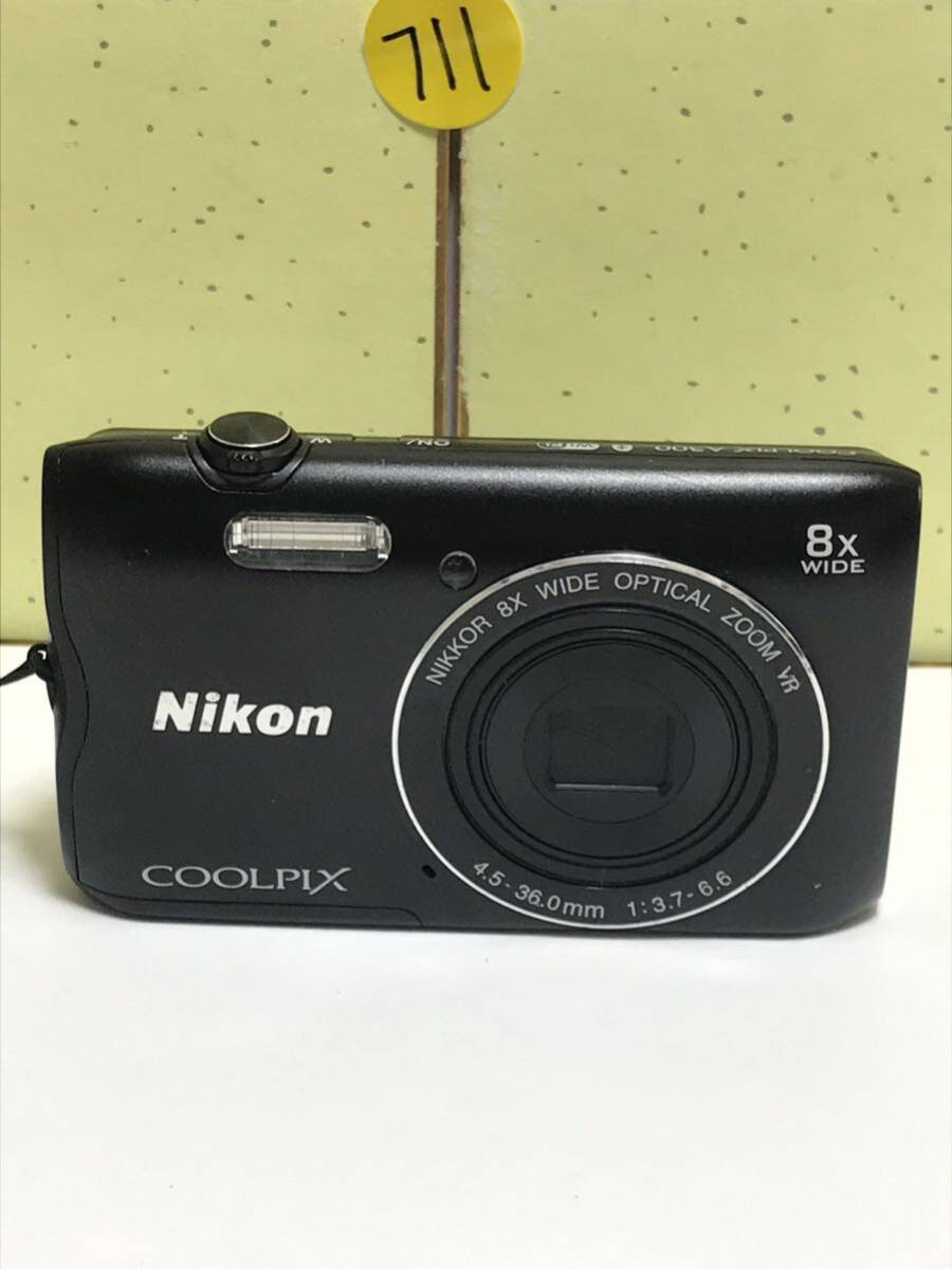 Nikon ニコン COOLPIX A300コンパクトデジタルカメラ 8x WIDE OPTICAL ZOOM WiFi 動作確認済み _画像5