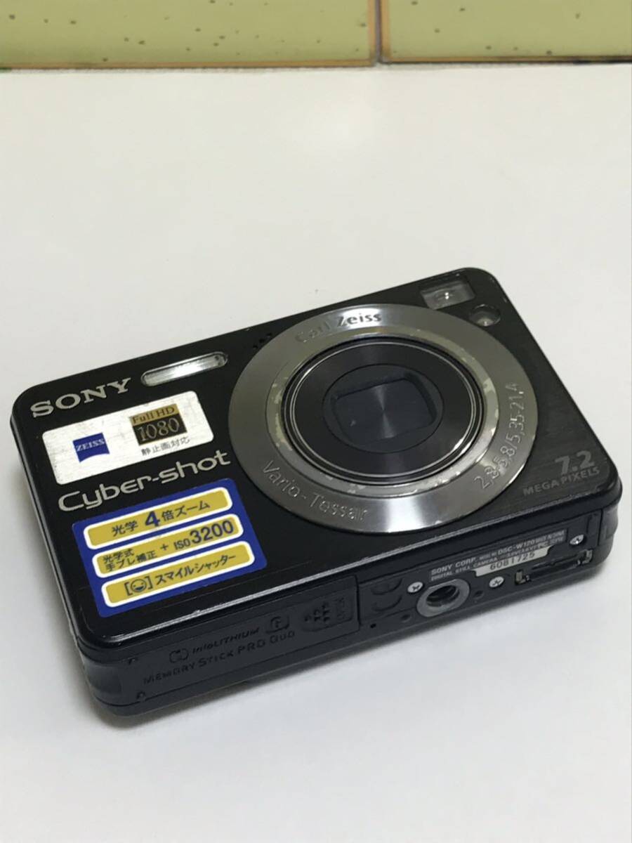 SONY ソニー Cyber shot DSC-W120コンパクトデジタルカメラ 4x OPTICAL ZOOM 7.2 MEGA PIXELS の画像9