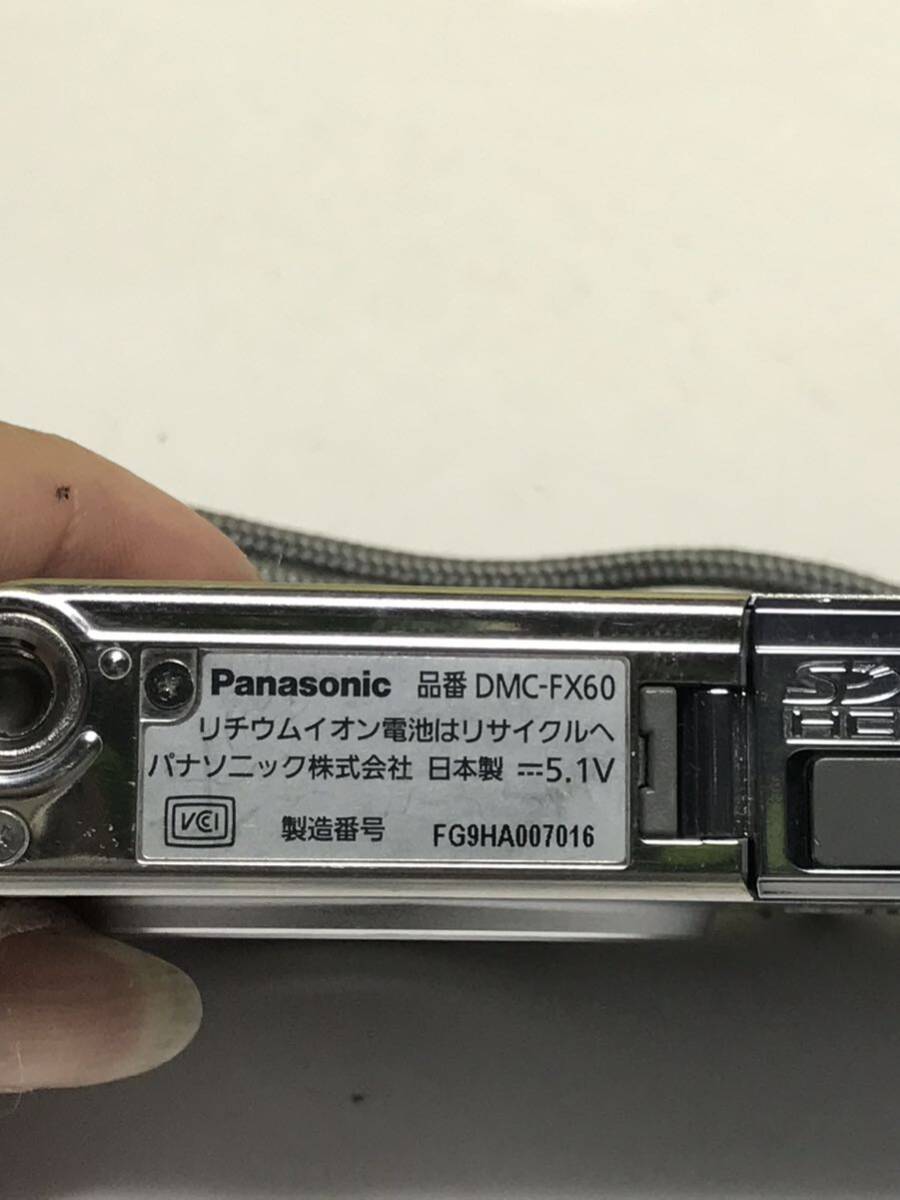 Panasonic パナソニック LUMIX DMC-FX60 コンパクトデジタルカメラ 日本製品　動作確認済み_画像10