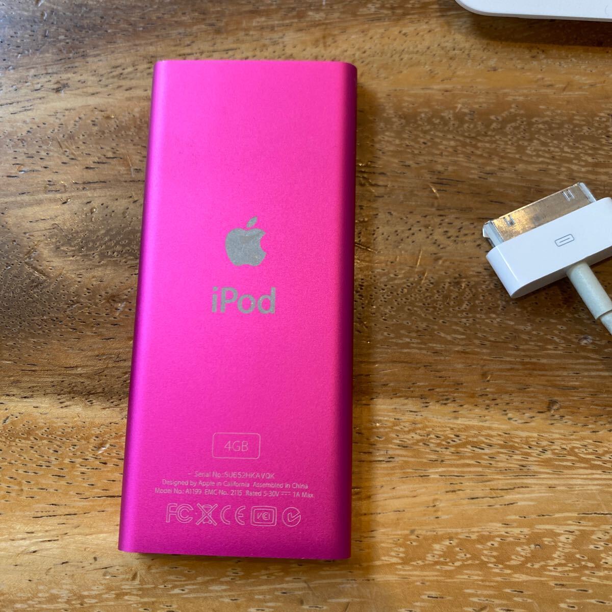 iPod nano 第2世代 4GB ピンクApple アップル アイポッド【充電をしながらでないと操作出来ません】の画像6