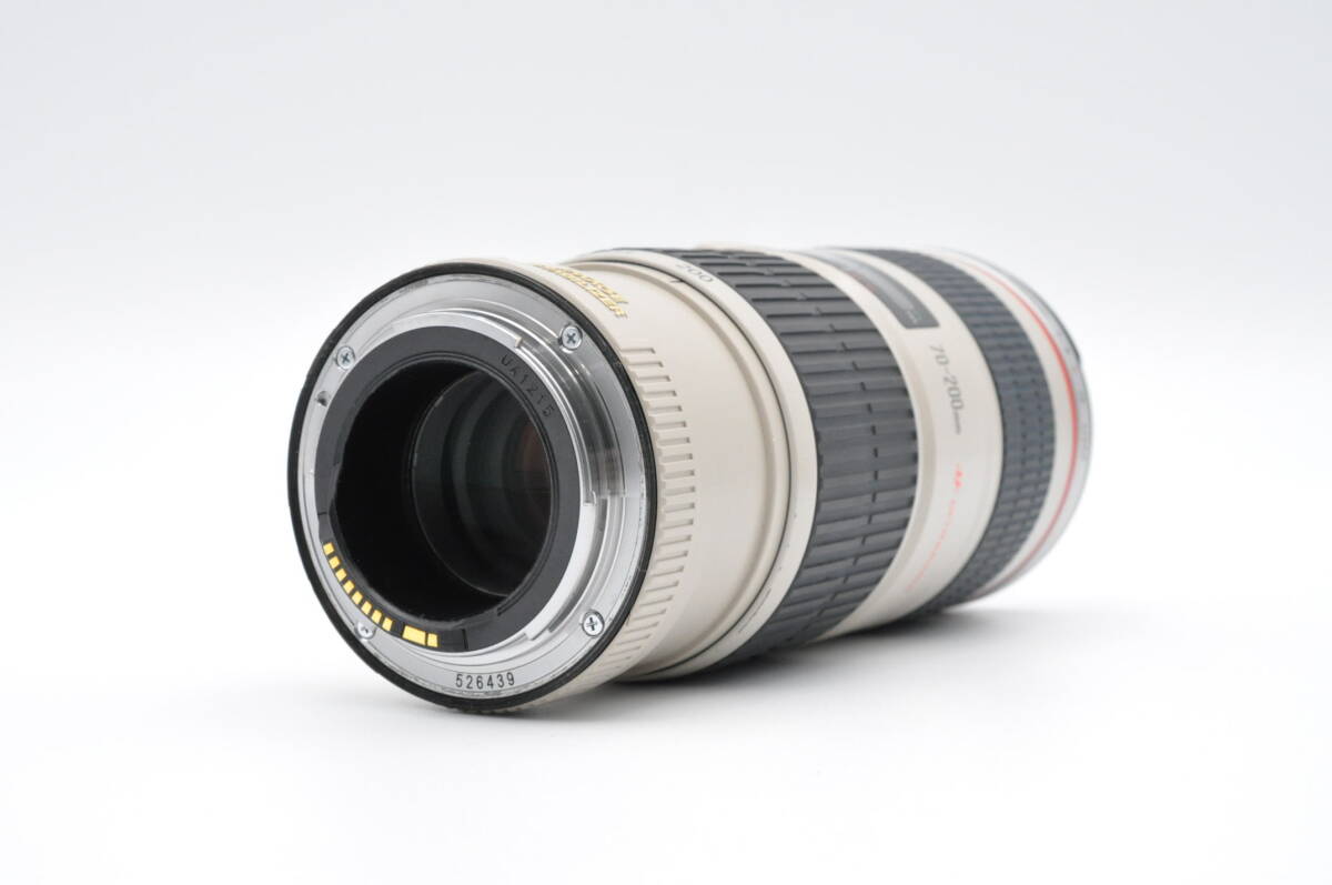 【極美品】Canon EF 70-200mm F4L IS USM キャノン レンズ 箱付き ホワイト 白_画像4