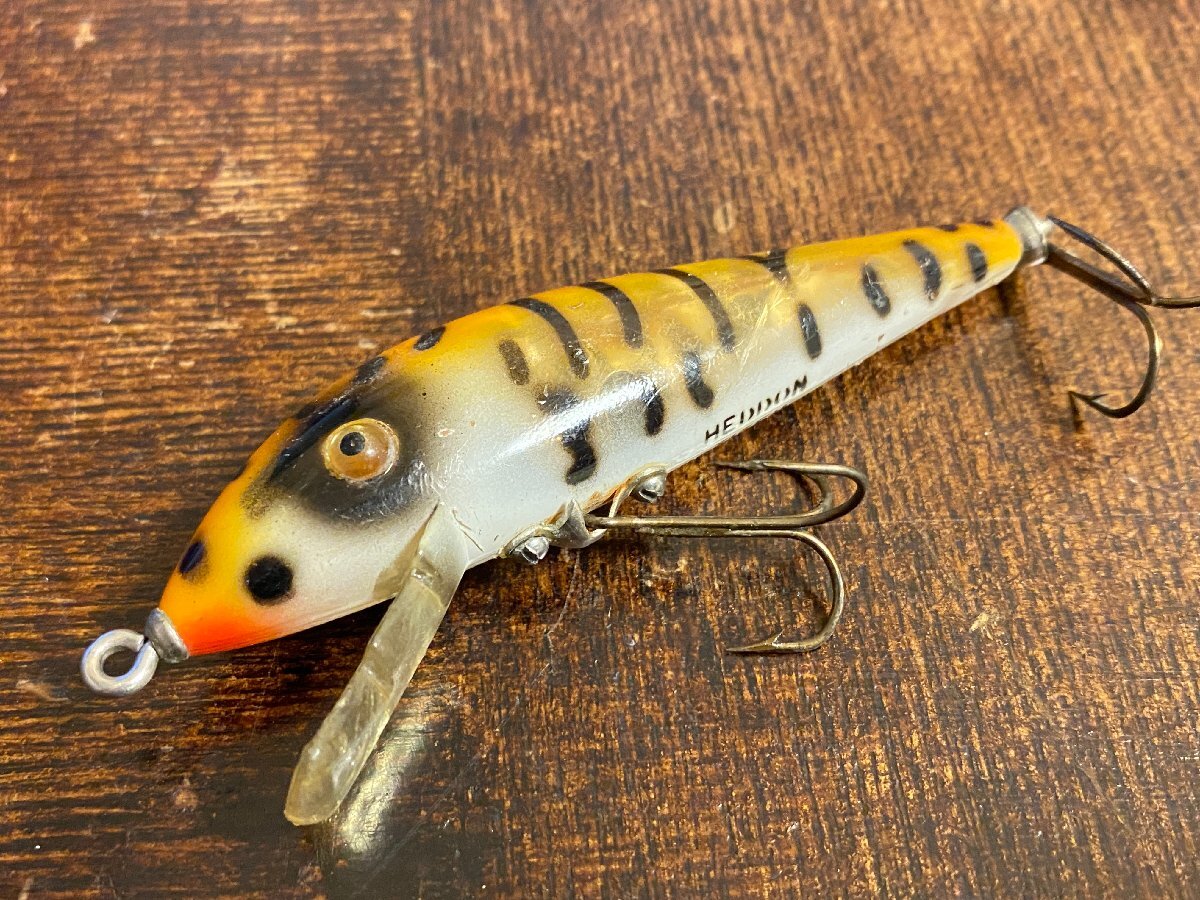 60s Heddon TIGER オールド!! 書き目!! 反射板!! リフレクター!! 1960年代!! /へドン タイガー オールドタックルの画像1