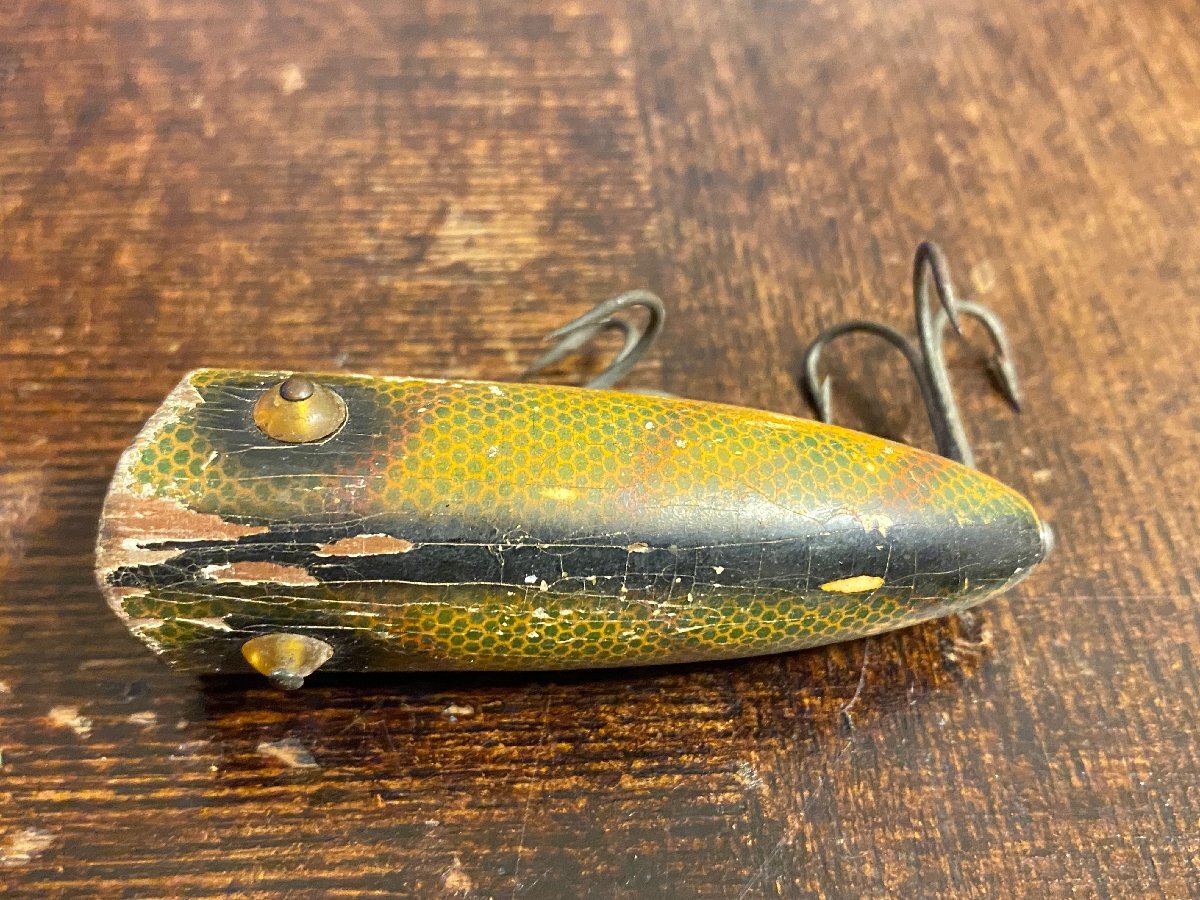 40s Heddon BABY LUCKY13 オールド!! ウッド!! タックアイ!! 1940年代!! /へドン ベビーラッキー13 オールドタックルの画像2