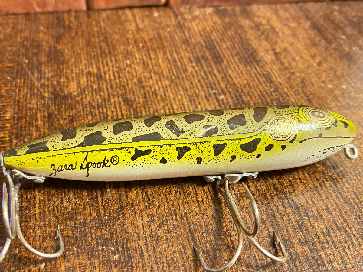 Heddon ZARA SPOOK へドン ザラスプーク PRADCO プラドコ トップウォーター 1990年代 オールドへドン オールドルアー オールドタックル_画像3