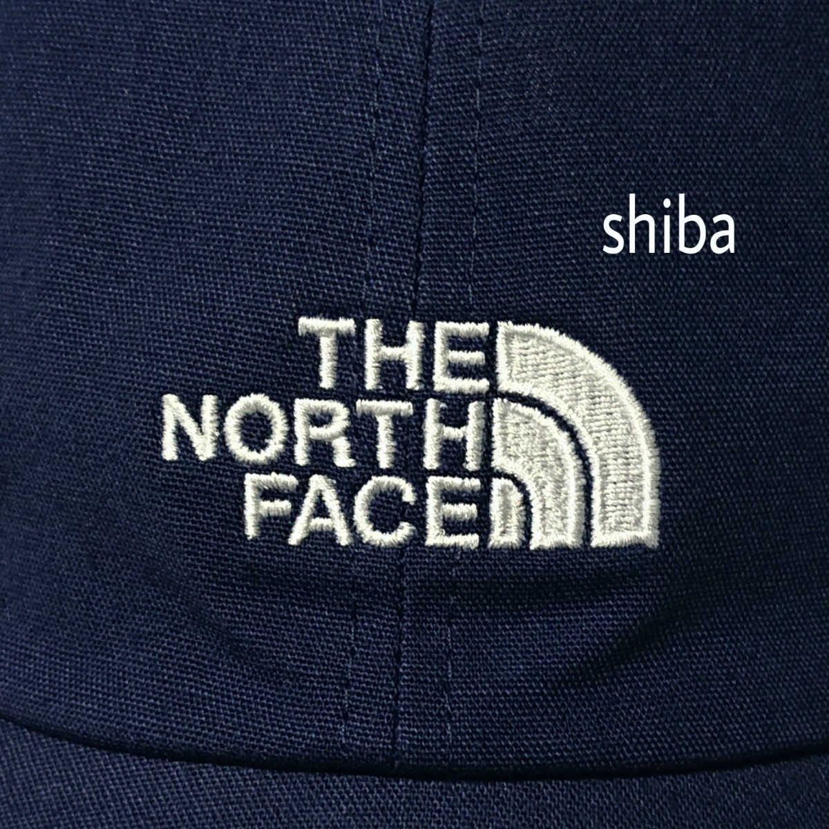 THE NORTH FACE ノースフェイス ノーム キャップ 帽子 ハット ネイビー 白 ホワイト コットン ユニセックス_画像2