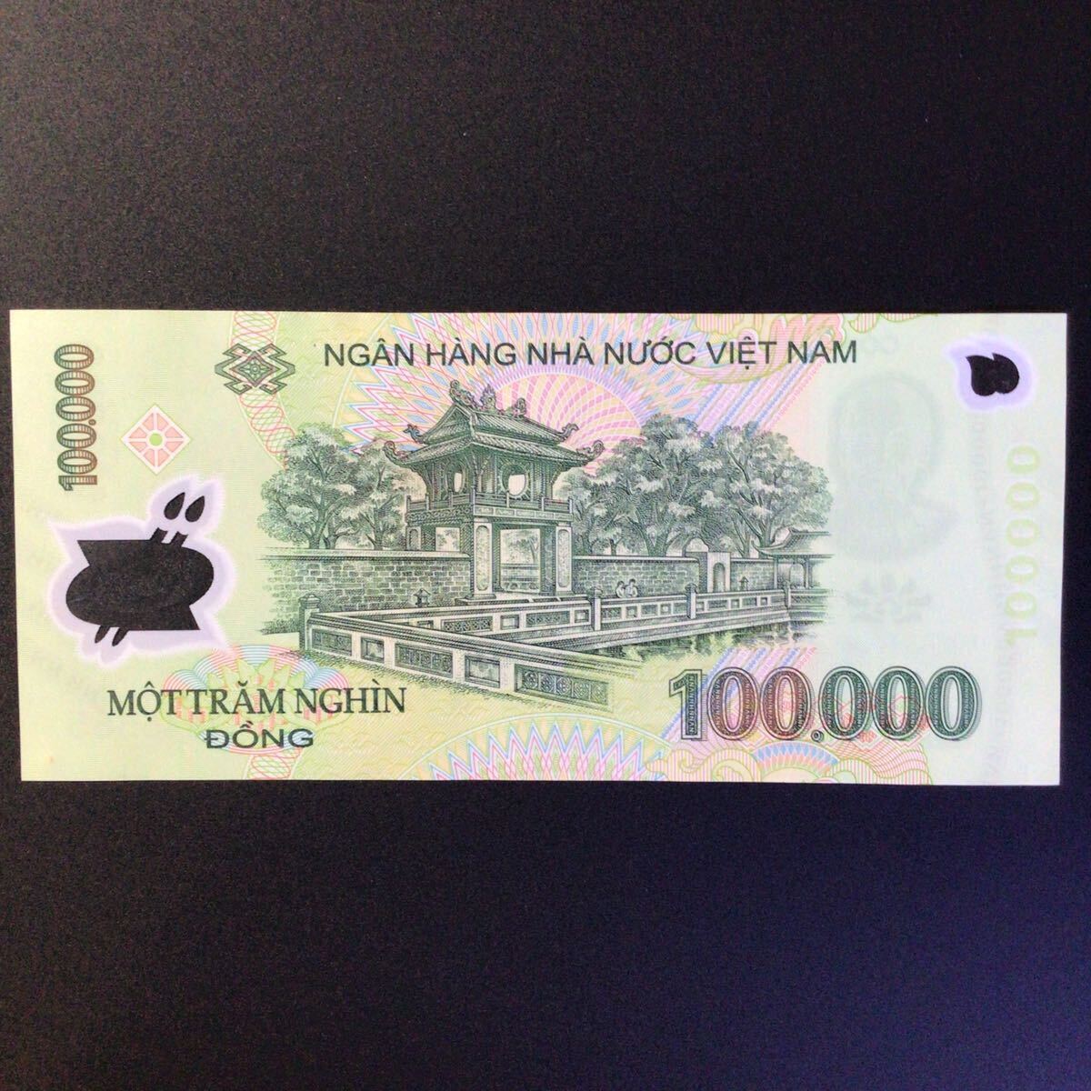 World Paper Money VIET NAM 100000 Dong【2011】の画像2