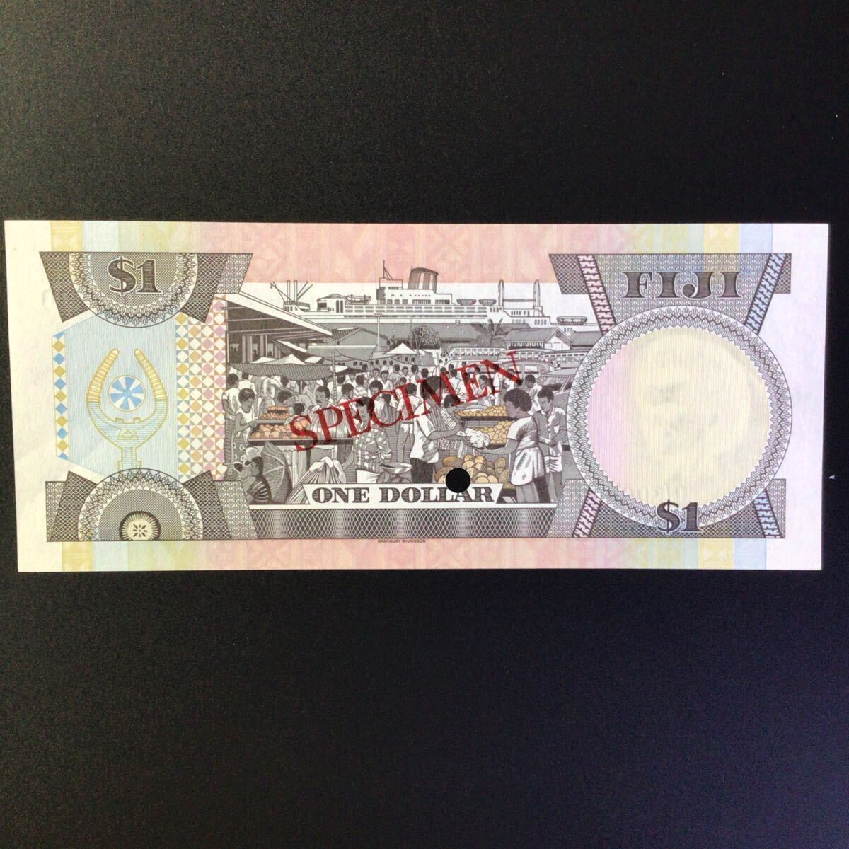 World Paper Money FIJI 1 Dollar[1987](SPECIMEN)