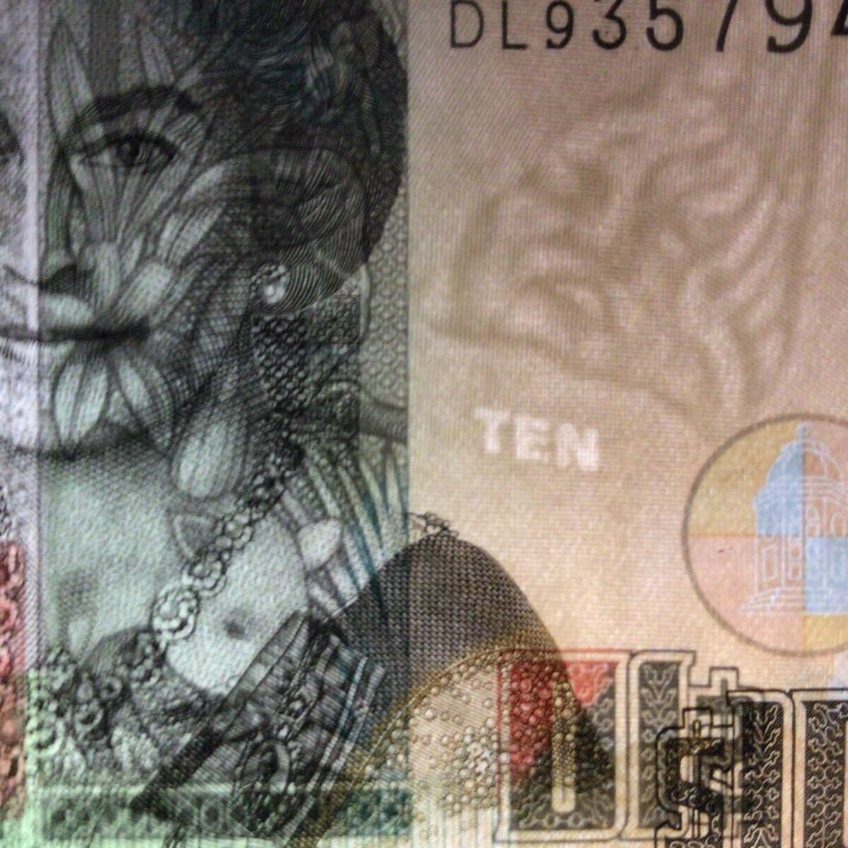 World Banknote Grading BELIZE《Central Bank》10 Dollars【2016】『PMG Grading Gem Uncirculated 66 EPQ』_画像3