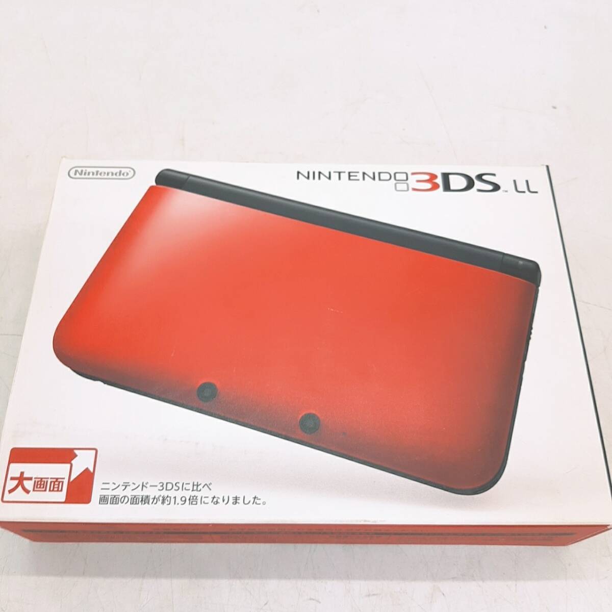 n178【1円～】 任天堂 Nintendo 3DSLL ゲーム機本体 箱付き 充電コード付き 美品 動作品 セット内容すべて付属しています の画像8