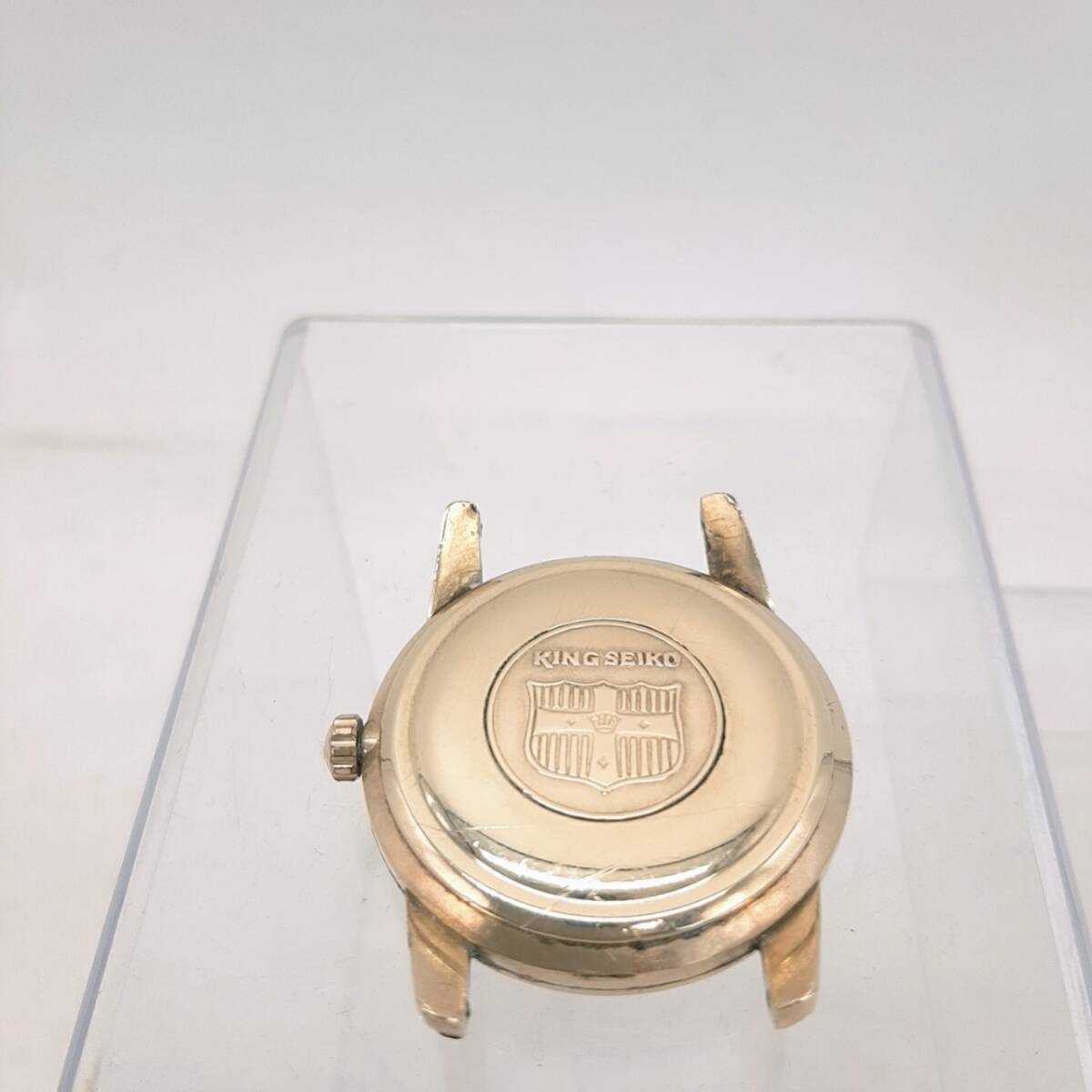 n185【1円～】 キングセイコー KING SEIKO KS 25石 腕時計 アンティーク 現状品 の画像6