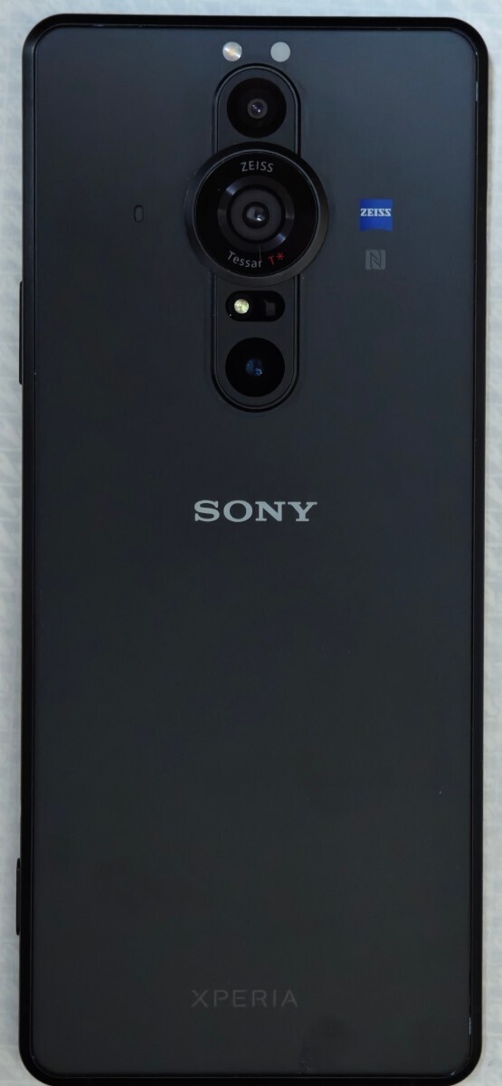 美品　ソニー SONY Xperia PRO-I XQ-BE42 5G Dual-SIM 512GB SIMフリー フロストブラック　新品同様_画像3
