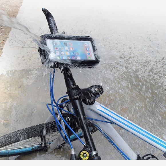 スマホホルダー防水 自転車 バイク スクーター 原付 止水ファスナー フルカバー_画像8