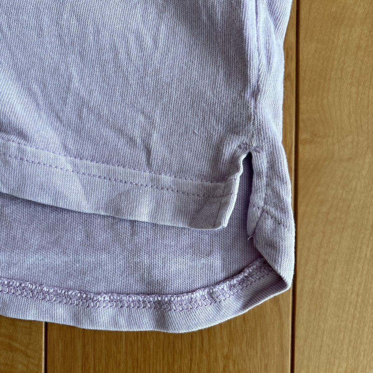 ビラボン BILLABONG 半袖 Tシャツ バックロゴ LARGE パープルの画像6