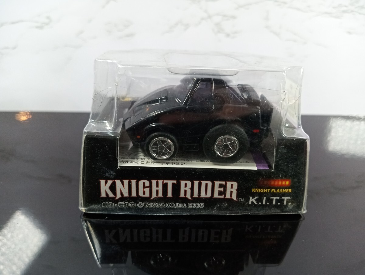 スカイネット チョロQ ナイトライダー No.1 K.I.T.T. 未開封品/アオシマ/KNIGHT RIDER/KNIGHT FLASHER/2005/タカラの画像1